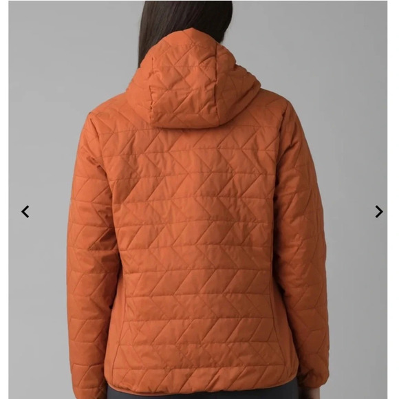 Prana Alpine Air Hooded Jacket, red clay - Picture 3 of 11